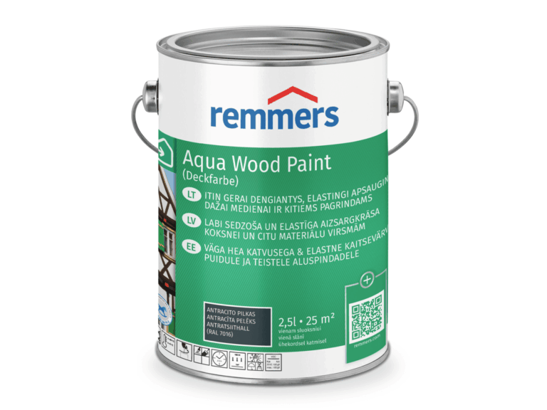 Aqua wood paint Remmers - 5 l festék
